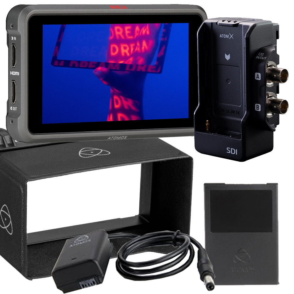 Atomos Ninja V+ 8K HDMI/SDI Monitor/Recorder Pro Kit Bundle