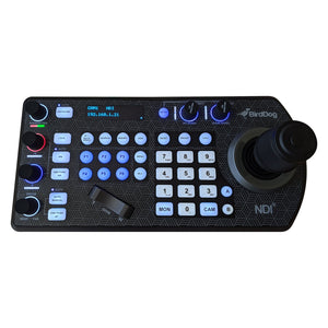 PTZ Keyboard controller for Birddog NDI Cameras Comms Compatible
