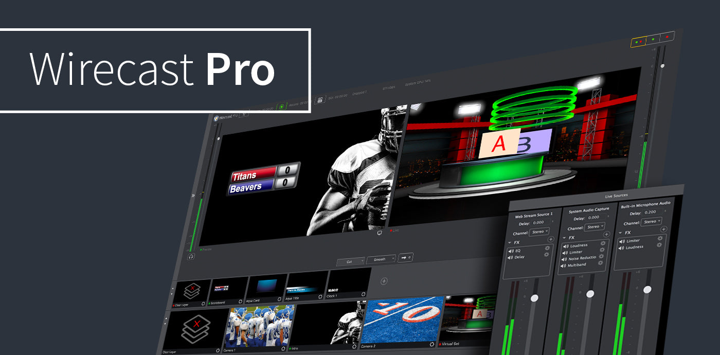 Wirecast Pro - Win - (ESD)