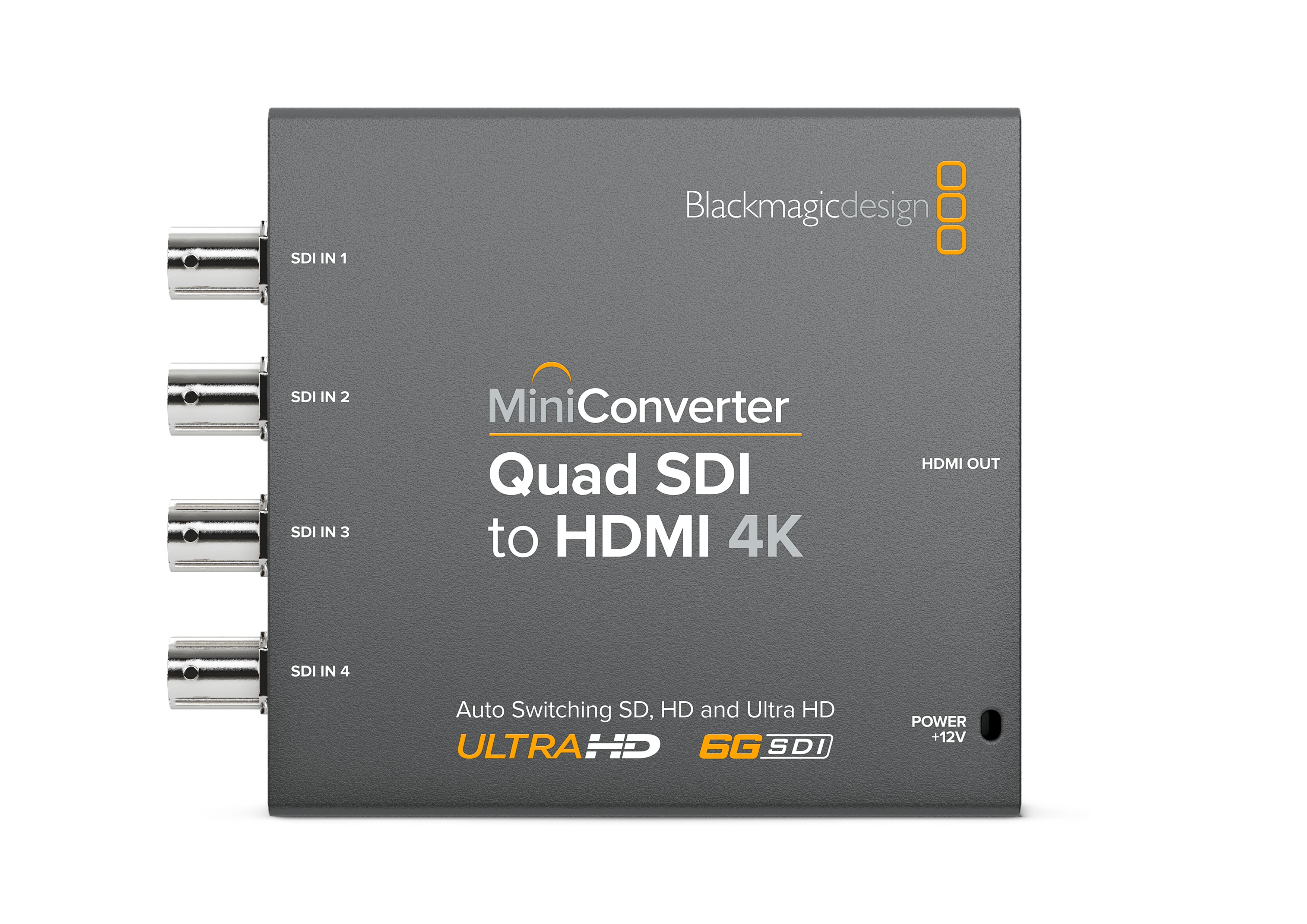 Mini Converter Quad SDI to HDMI 4K