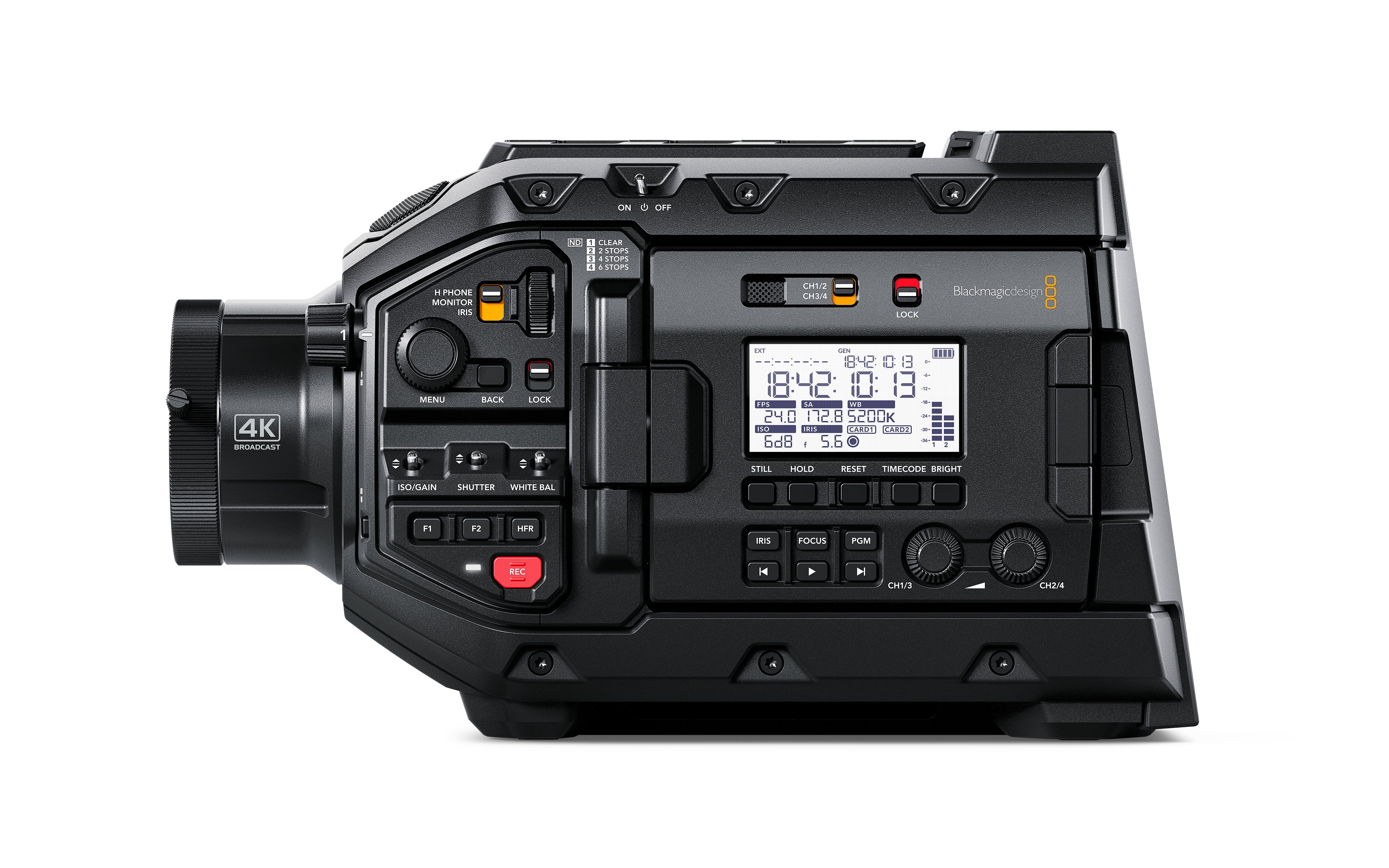 Blackmagic Design URSA Broadcast Camera & Fujinon LA16x8BRM-XB1A Lens Kit