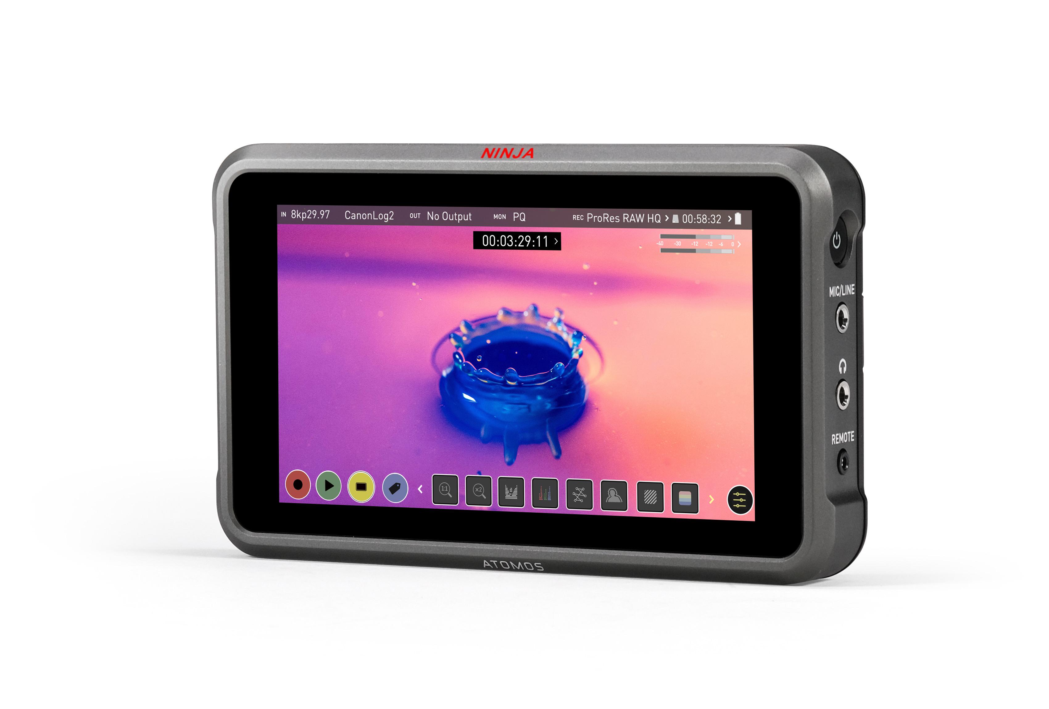 Atomos Ninja V+ (Front & Side)