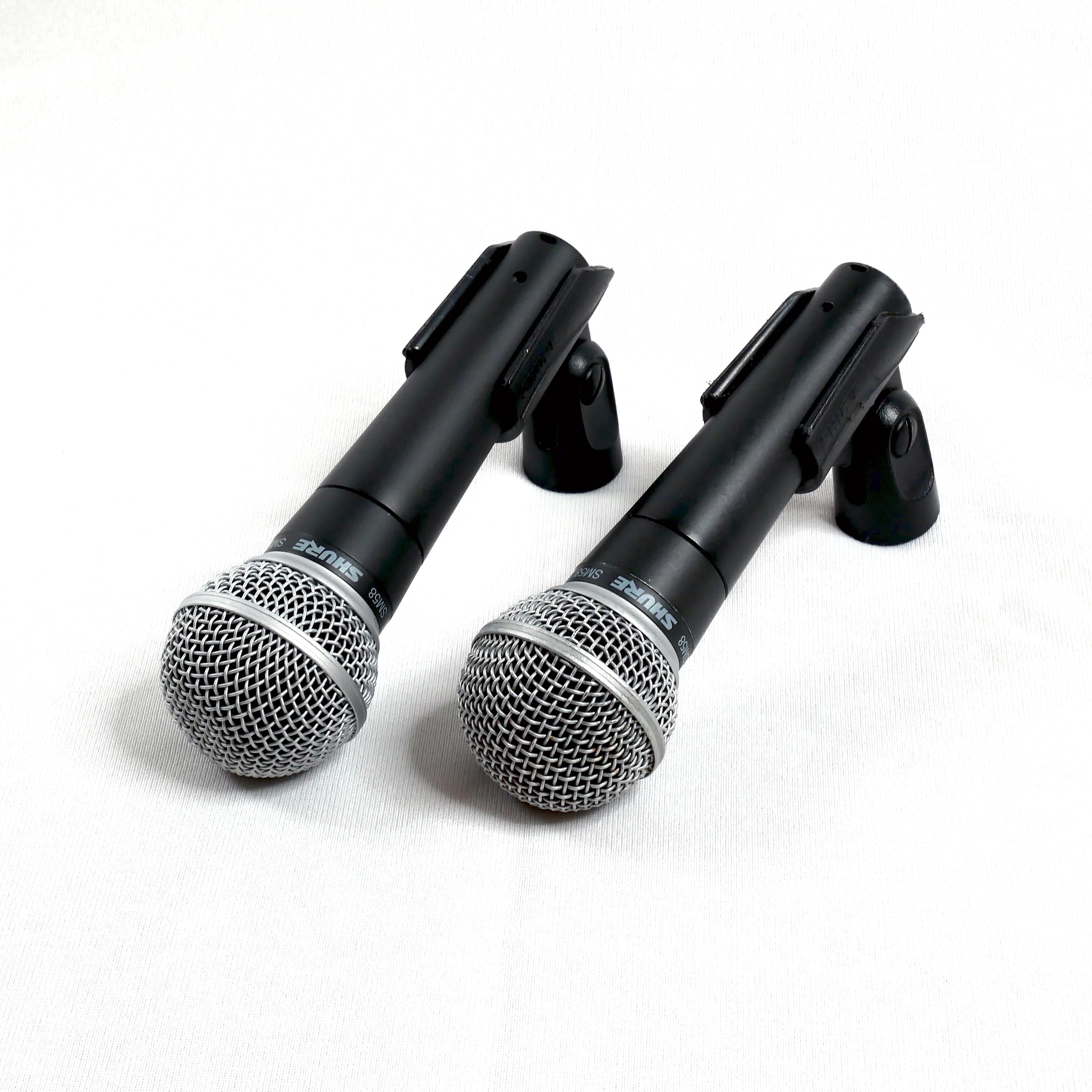 Pair of Used Shure SM58