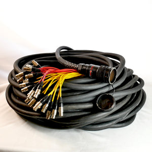 200 foot Veam to XLR cable bundle