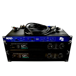 USED PAIR Nexo PS10U w/Amp & Controller
